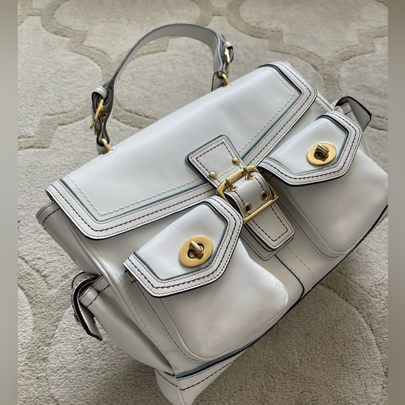 Vintage Coach top handle satchel - Picture 3 of 14